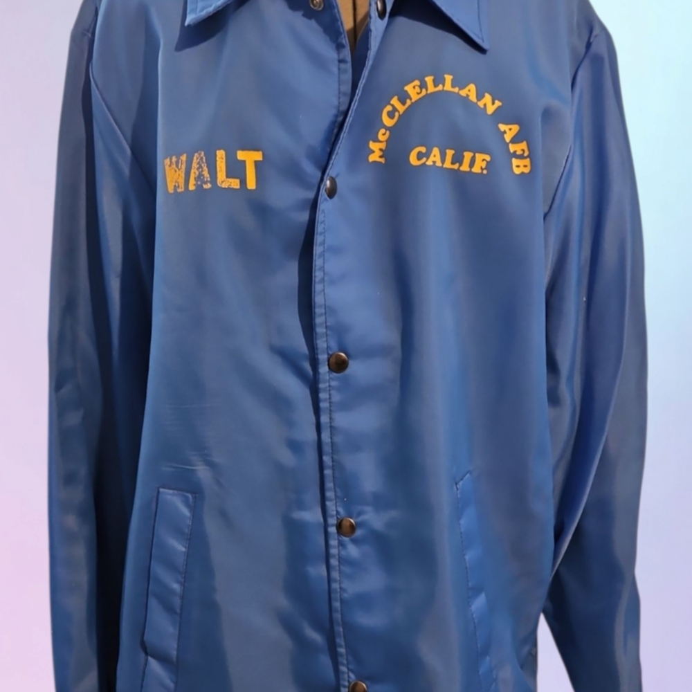 Blue McClellan AFB Jacket